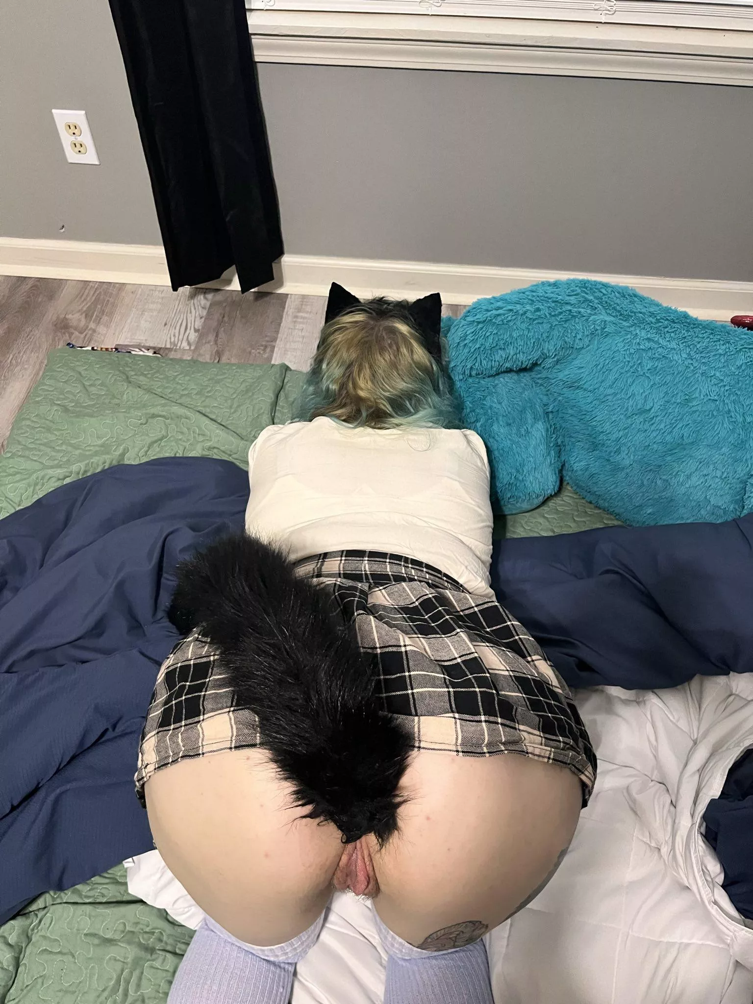 What would you do when your kitten told you she's in heat?