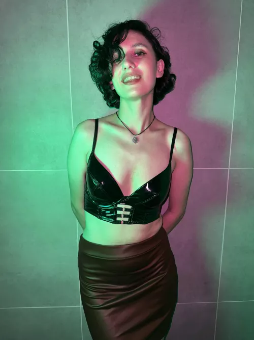 always a good mood when I'm in leather❤️