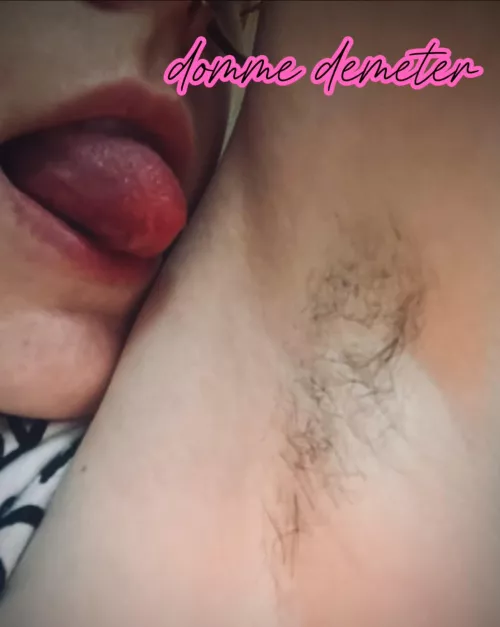 Does your wife know you prefer gooning over my armpits instead of her?