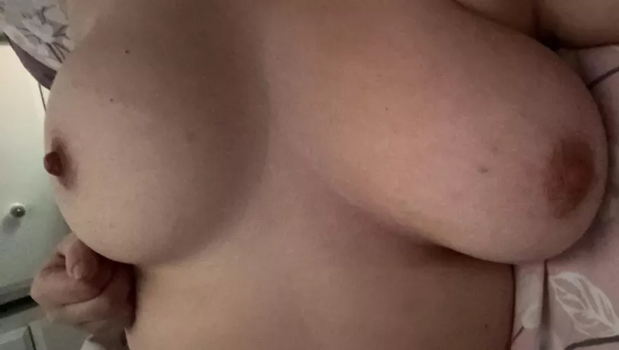 England won so got my boobs out 