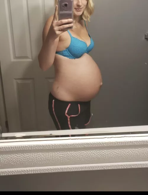 Exploding out of my bra!