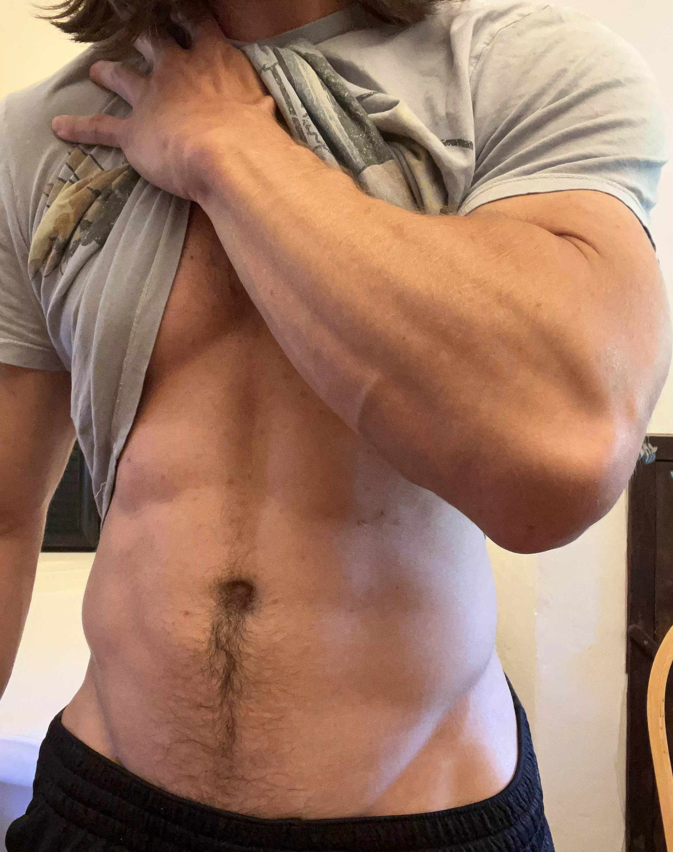Forearms, abs, or both?
