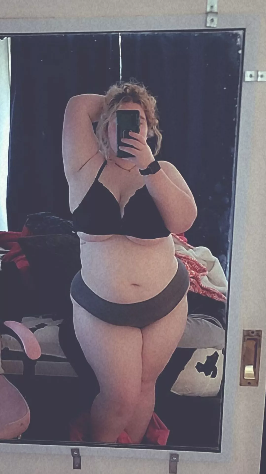 If we got stuck in a room together what are you doing me with? ~