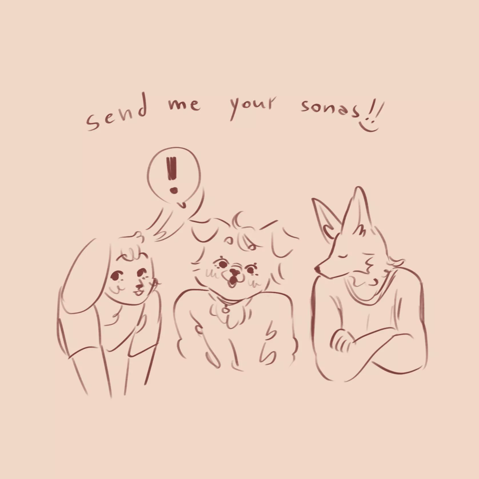 I'll sketch some sonas! 