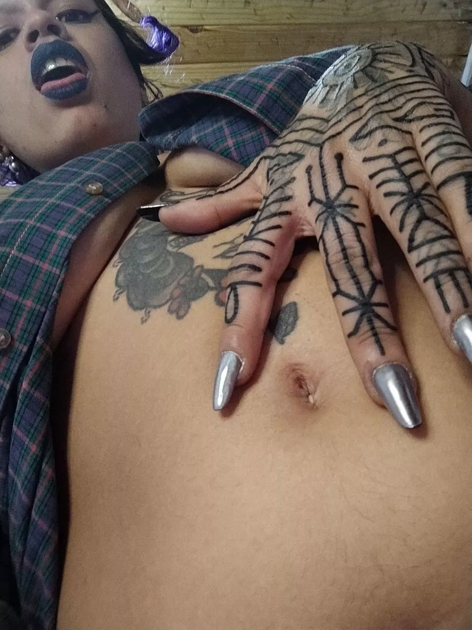 I'm sure my belly button will be enough for you