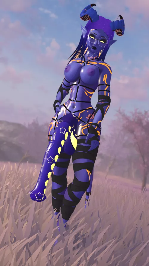 Join me in the blossom fields?~