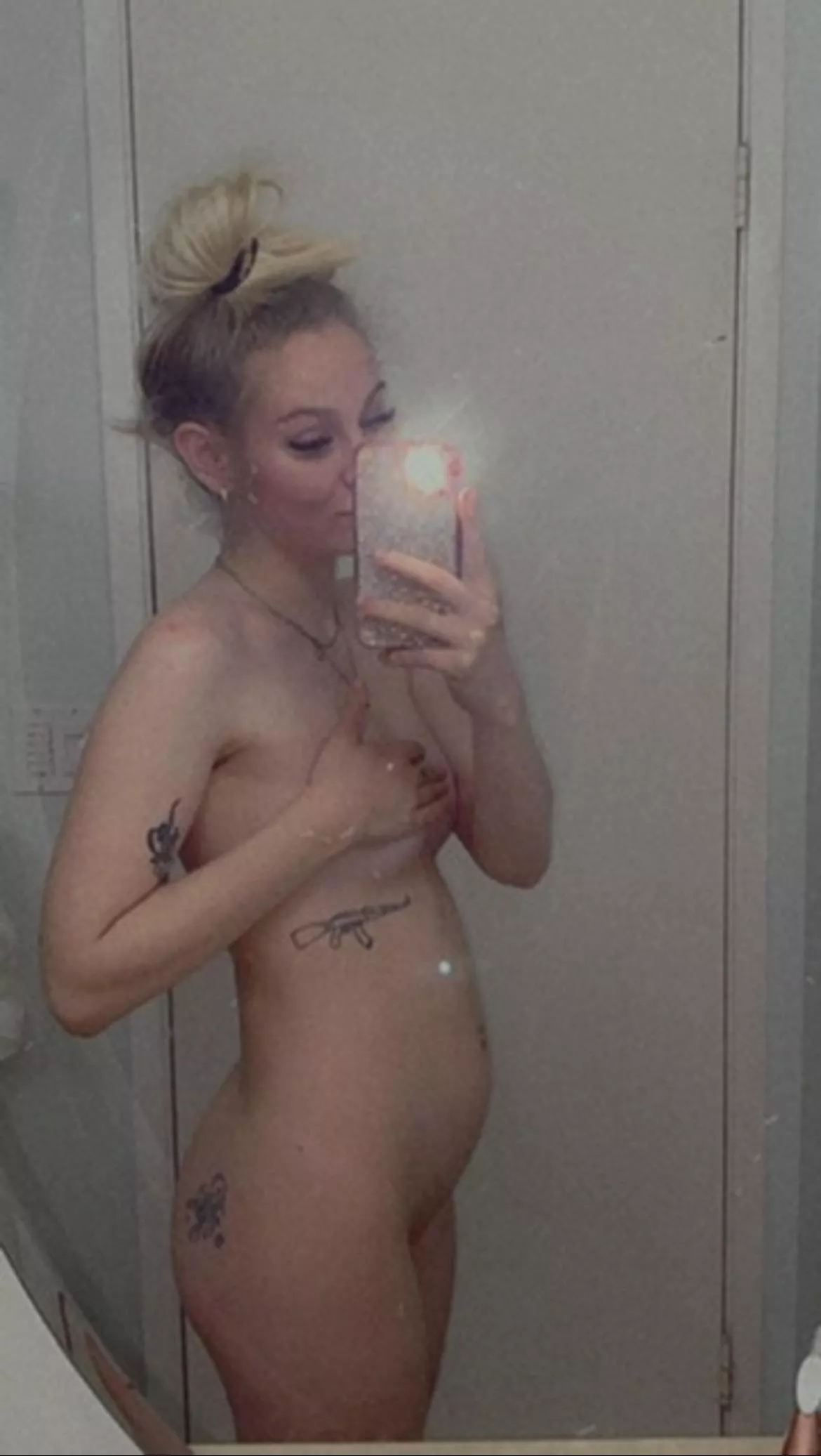 just starting to show! 💦❤️