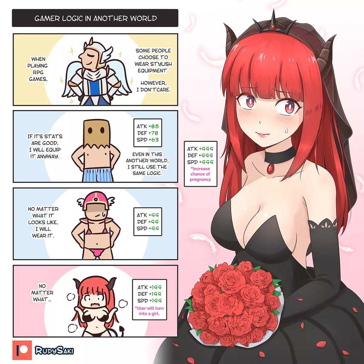 Optimal Armour by RudySaki (Humor Demon RPG-Mechanics)