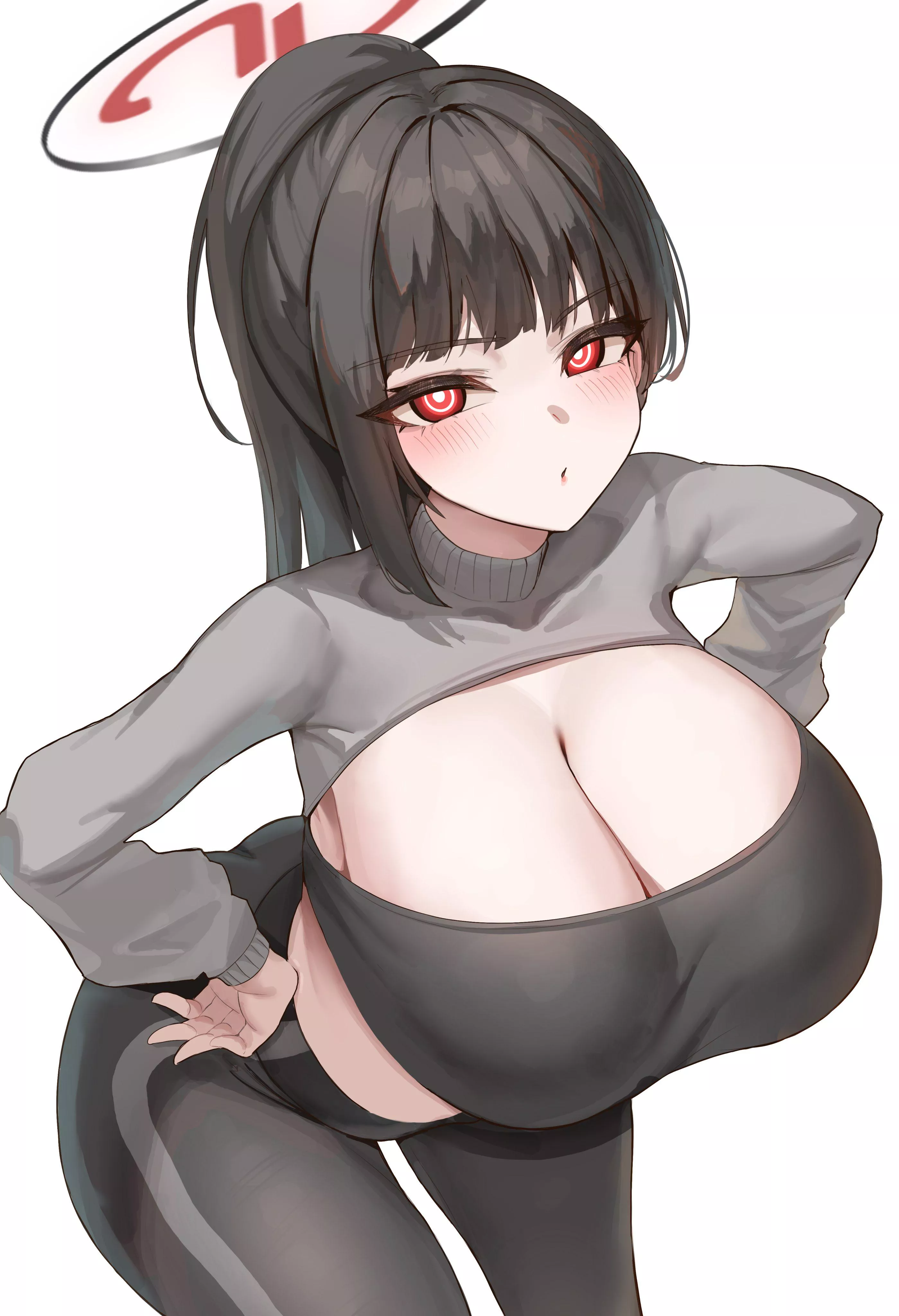 Rio wearinh revealing clothes