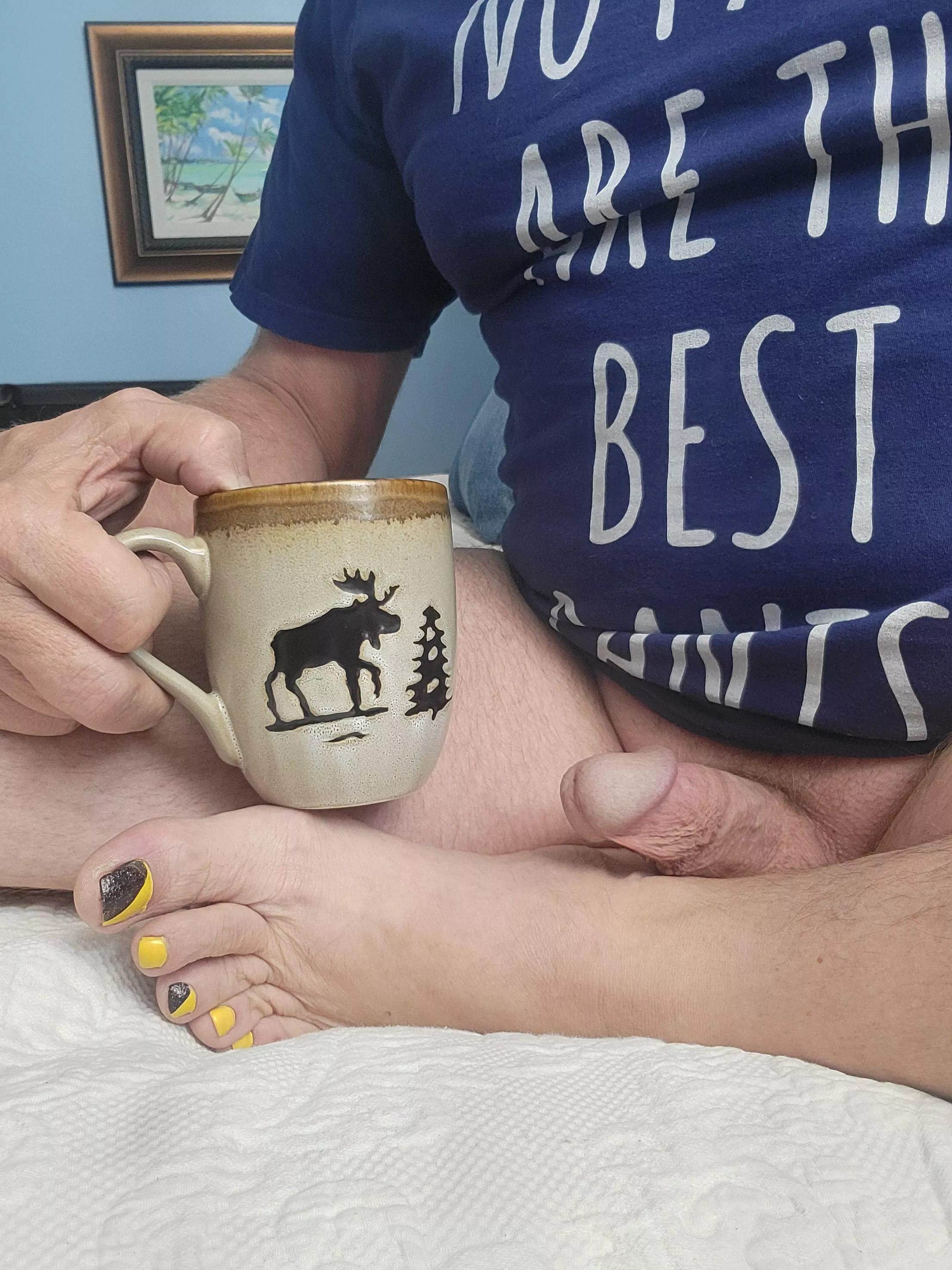 There's something sexy about nail polish.... (M)