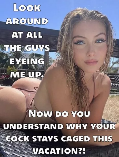 Understand or not, she didn’t bring the key anyway. Frustrating, yes, but isn’t the main thing that she enjoys herself?