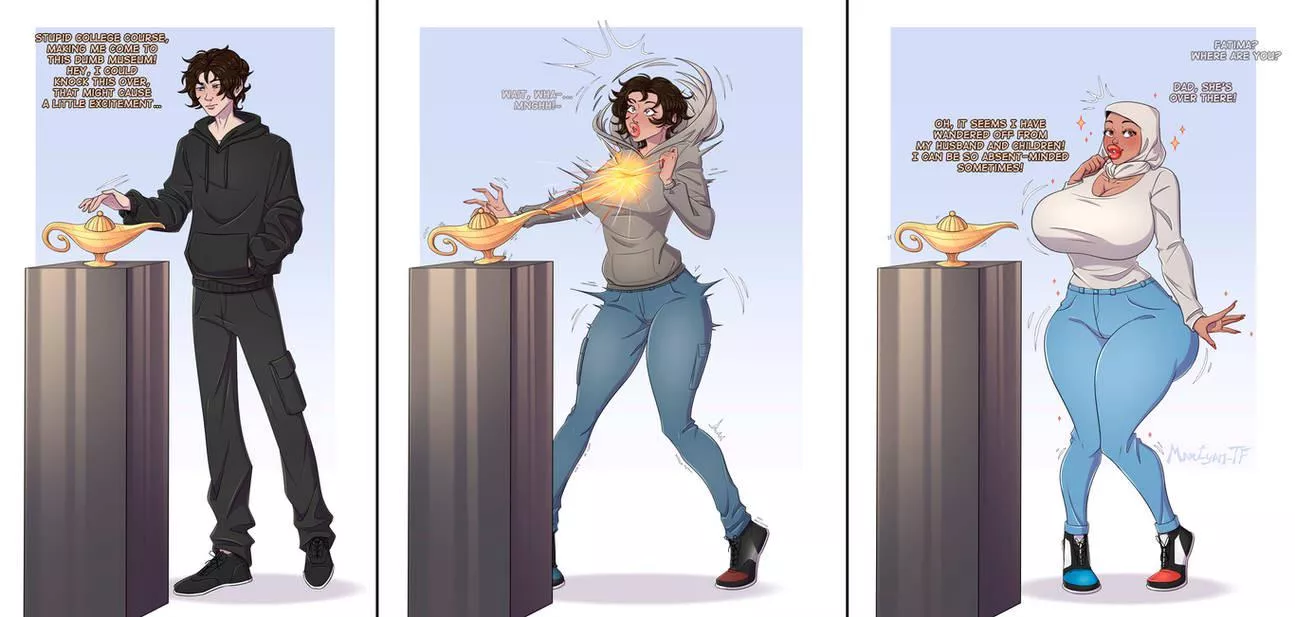 While Guy to Muslim MILF (TGRCAPID)