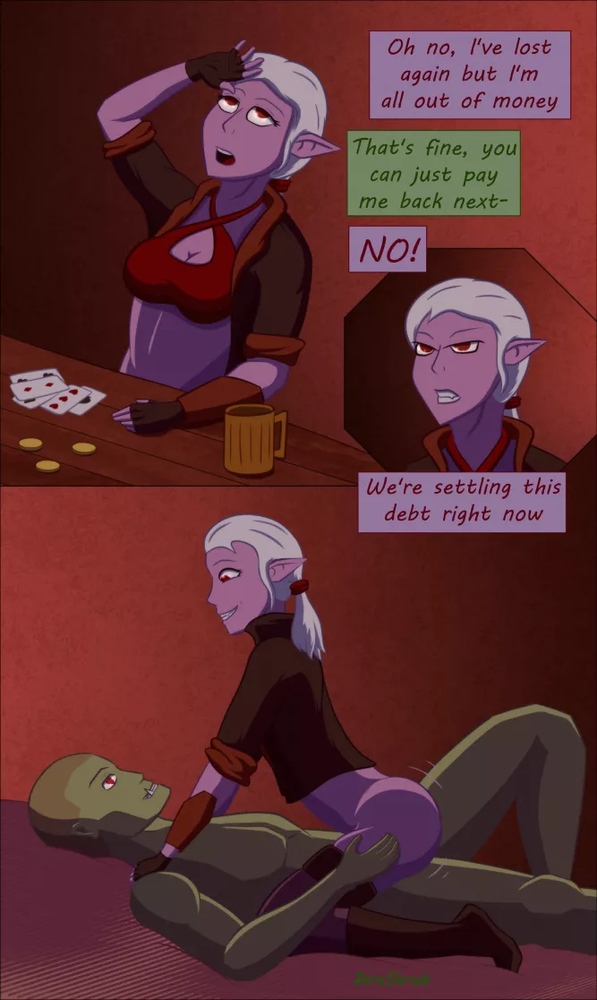 Zarra's gambling problem (DireShrub)