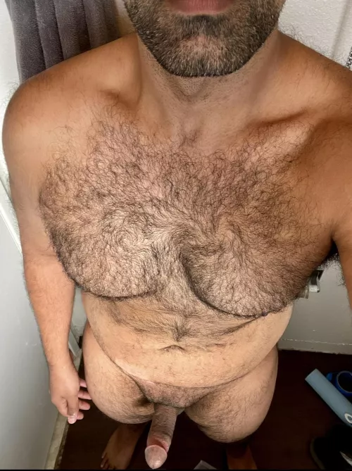 About to jump in the shower. Could use some company.