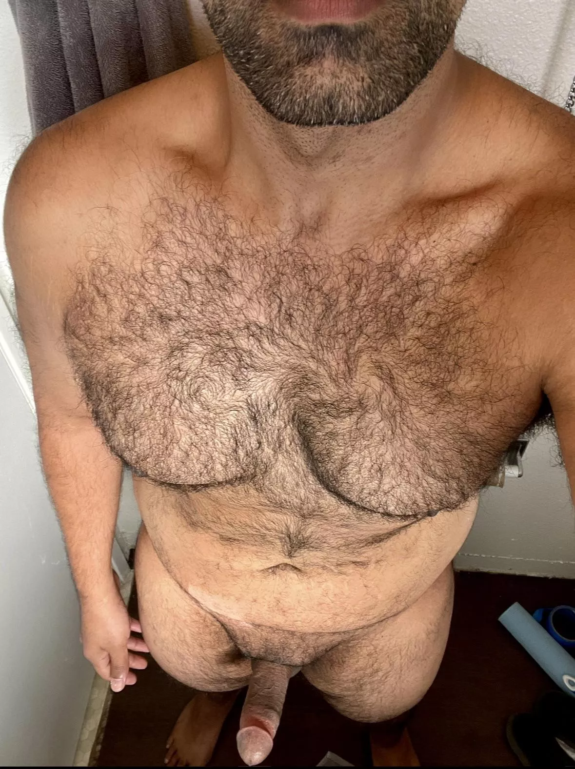 About to jump in the shower. Could use some company.