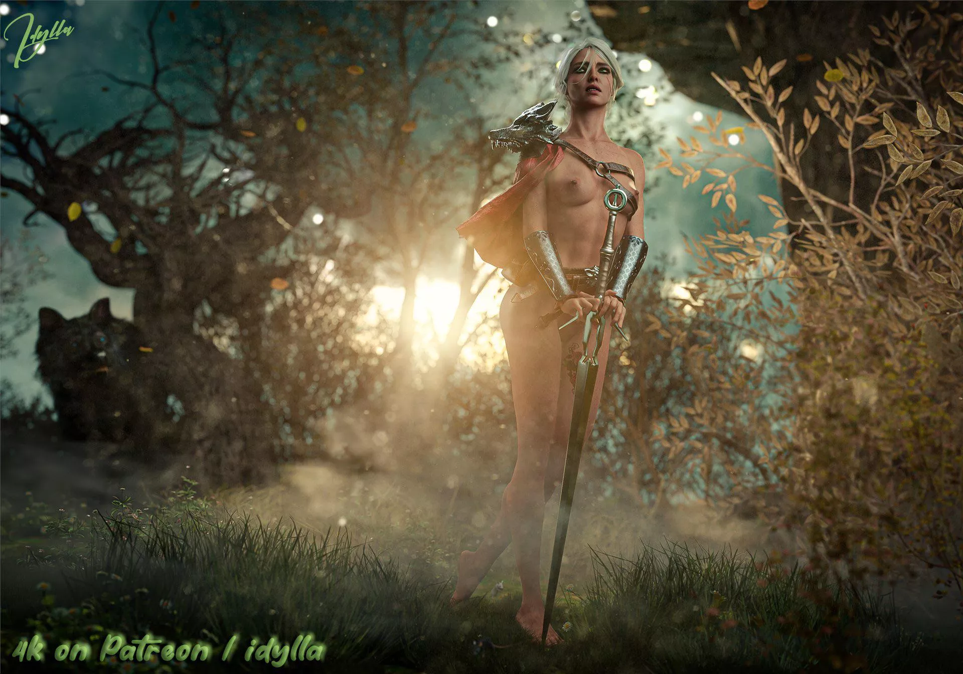 Cirilla - Nude in the Forest (Idylla)