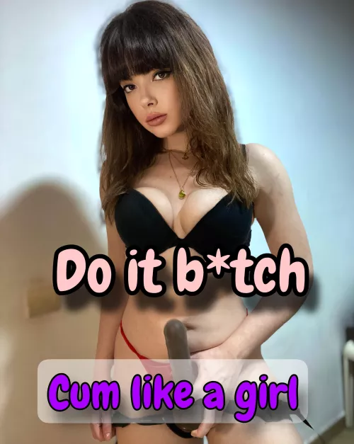 Cum like a girl [oc]