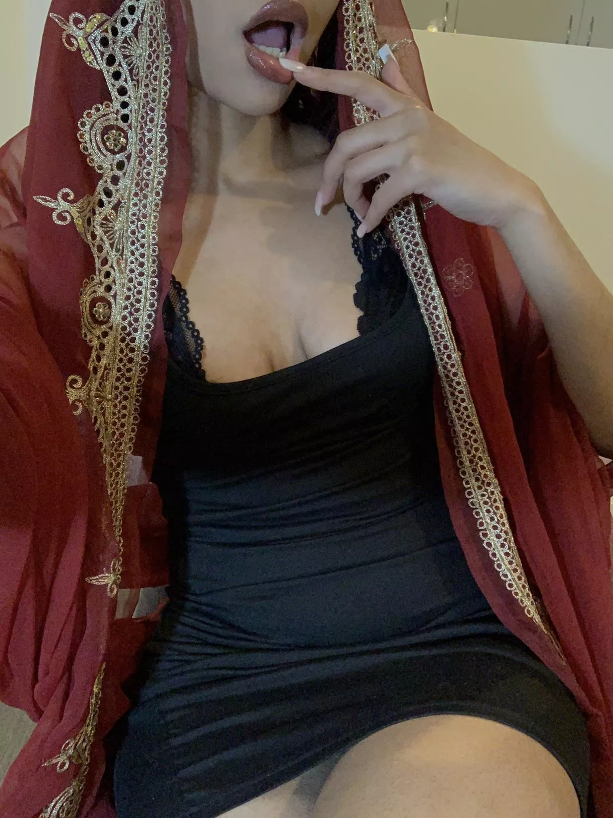 Does your wife know I give you a boner every night?