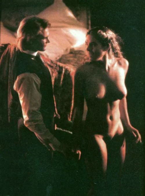 Elizabeth Hurley (in a 1987 publicity still for the film 