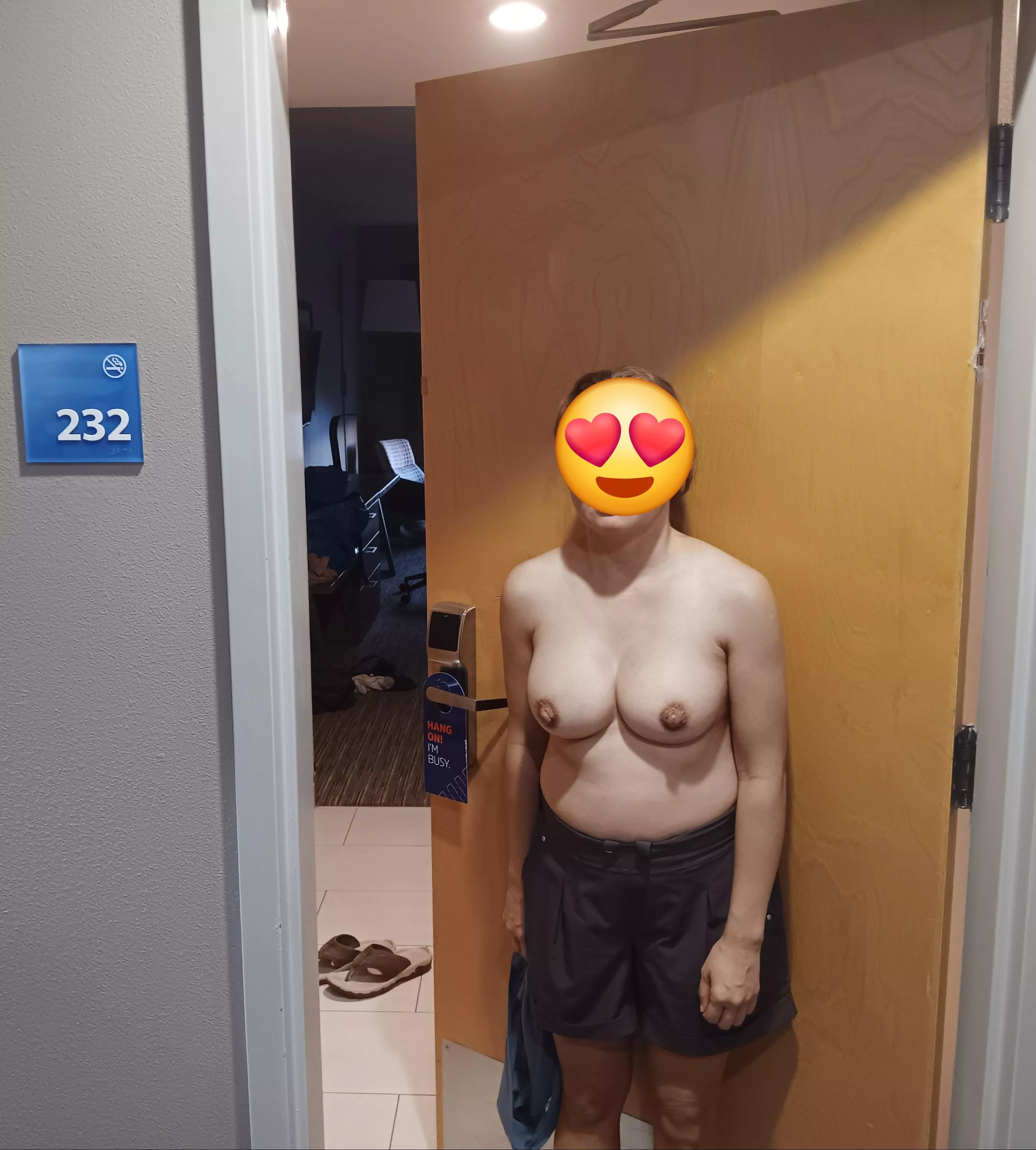 I fucked in Room 232 this time [f]