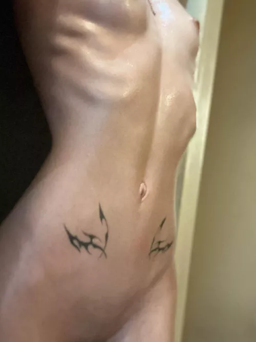 Letting my skinny frame shine in the gym