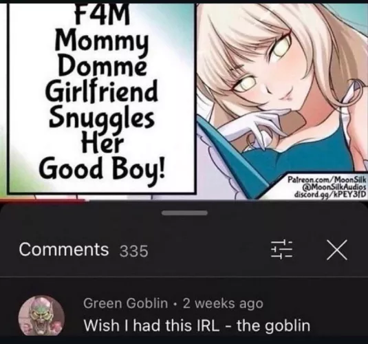 Me when the goblin
