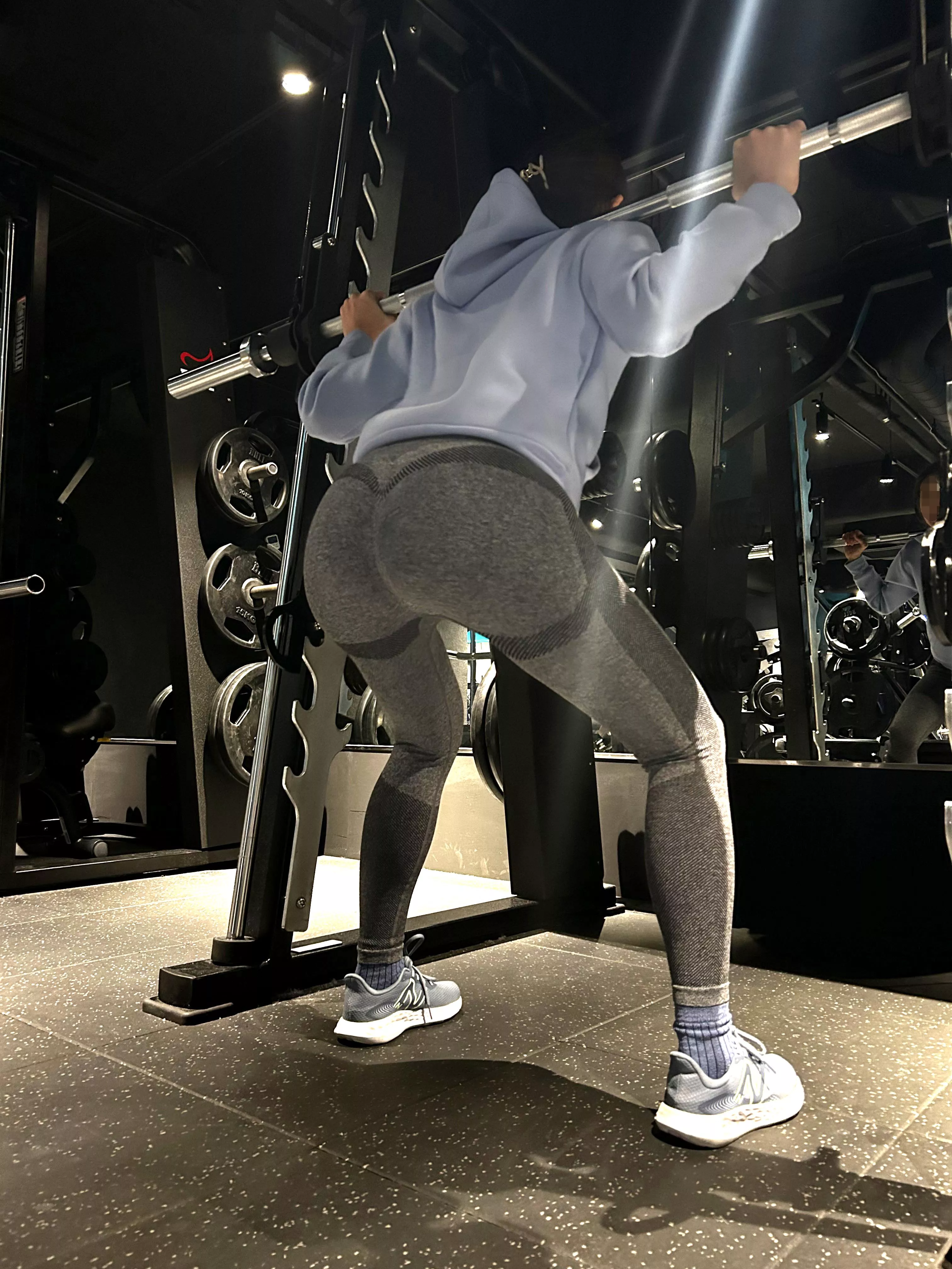 Would you work out with a 42 yo Japanese mom? I know how to keep you fit