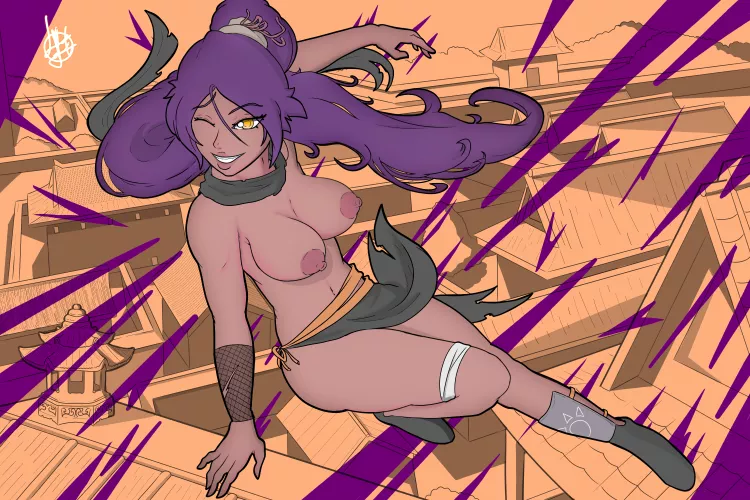 Yoruichi by me Leelith 