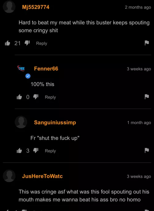 Bro shut up and fuck