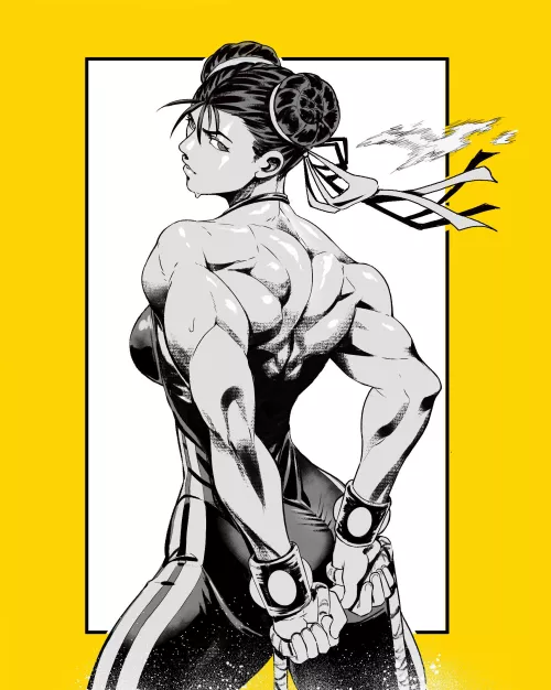 Chun-Li from Street Fighter [@XAMURAI_RD]