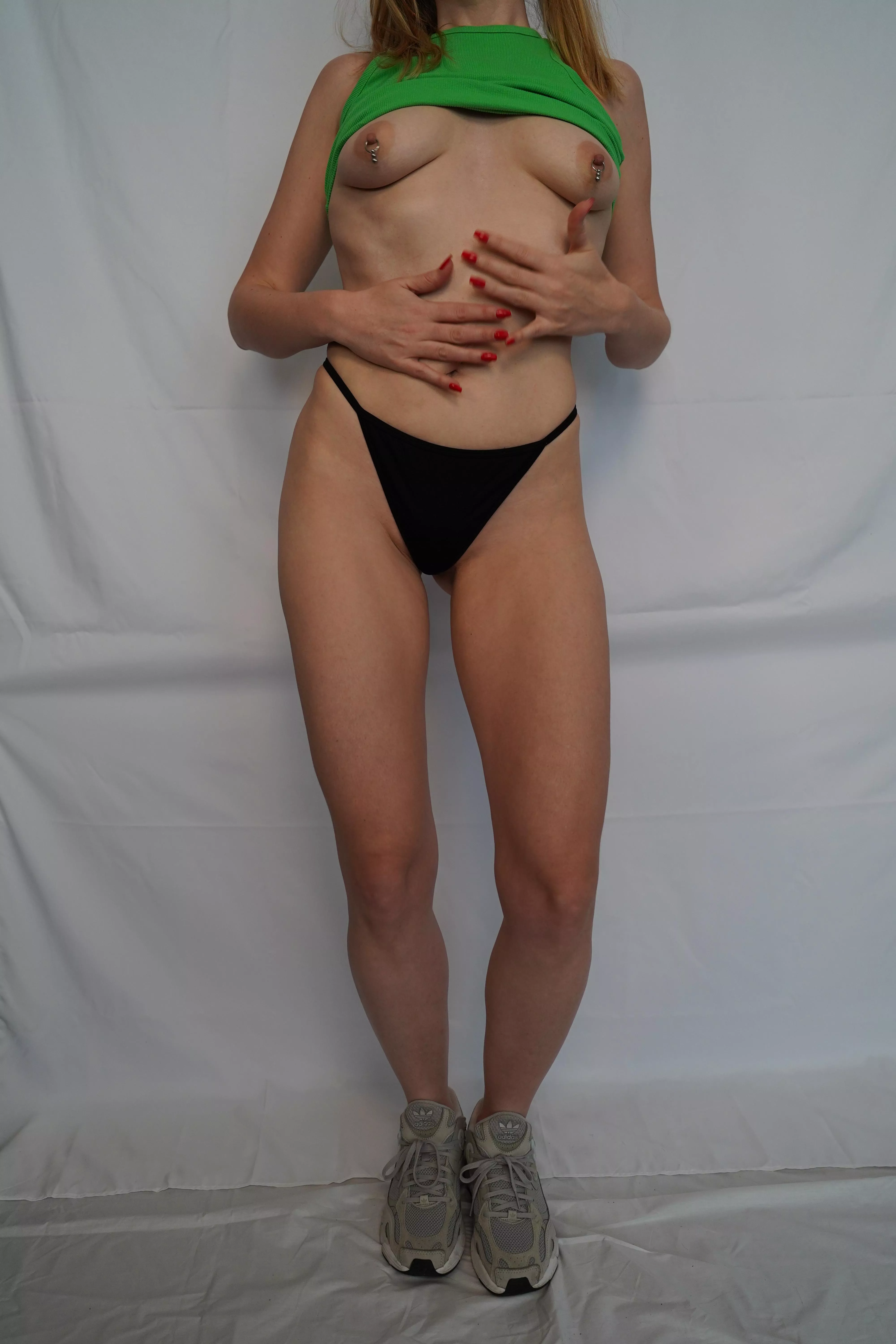 Come closer and play with these pierced nipples