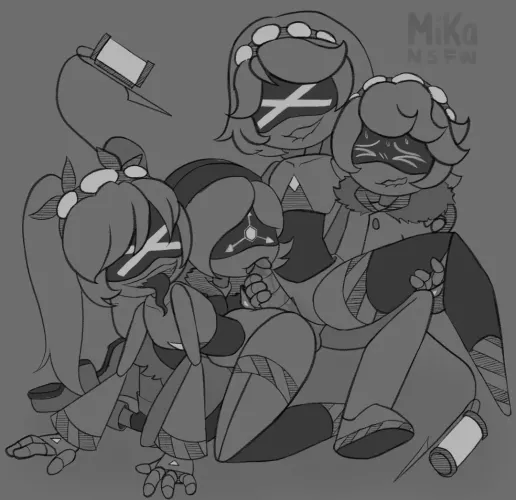 Four's a crowd (MikaNSFW)