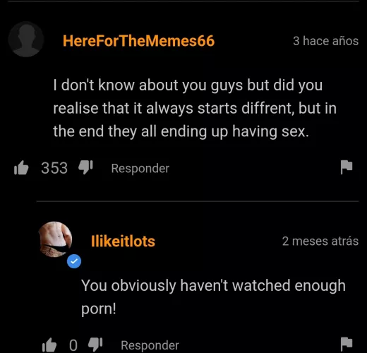 He might be onto something