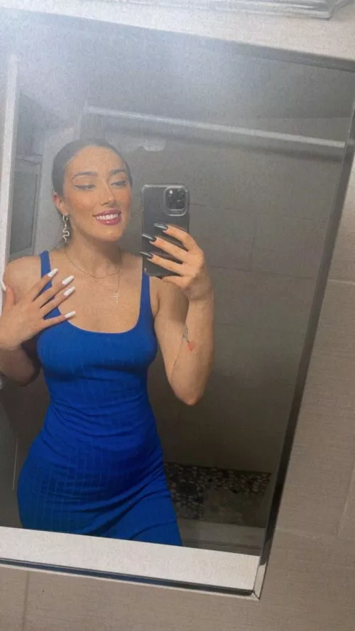 I think me & the color blue are a match, agree?