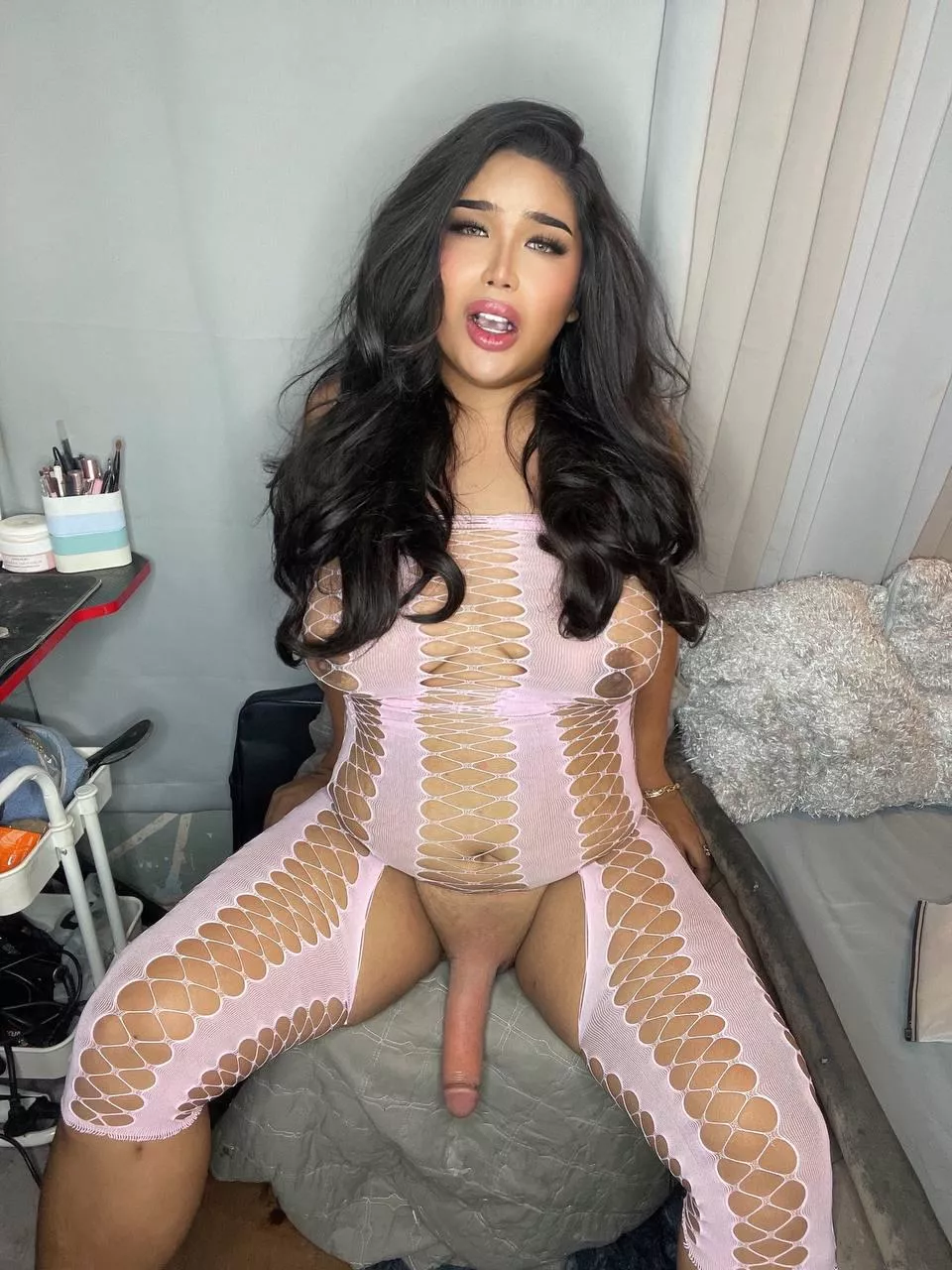 If I asked you to give it a suck, would you say yes or no?