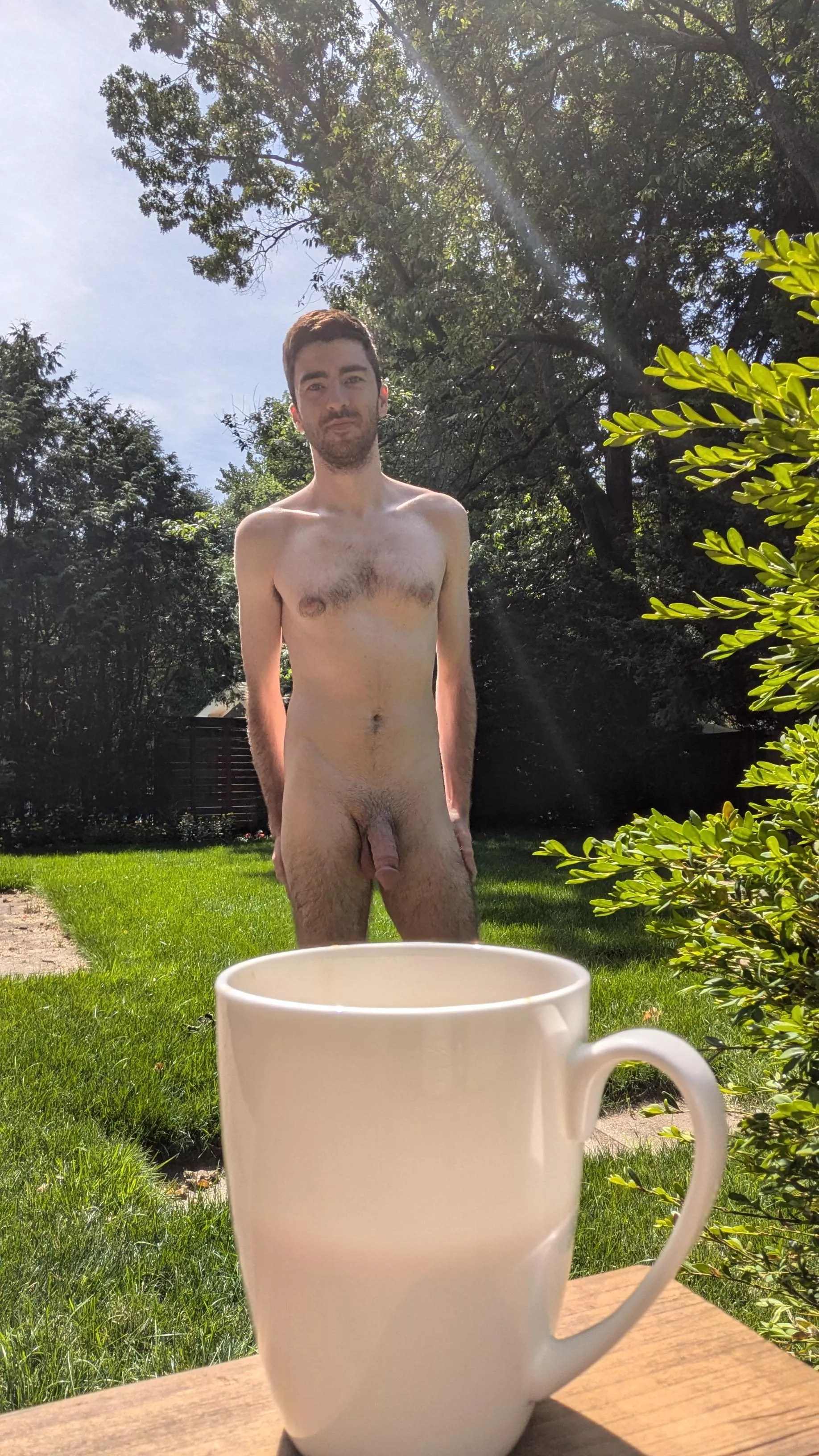 My favourite way to spend a sunny morning 