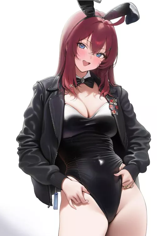 Redhead Bunny Girl