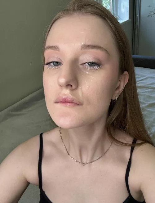 Semen is so warm and nice especially when it's on your face