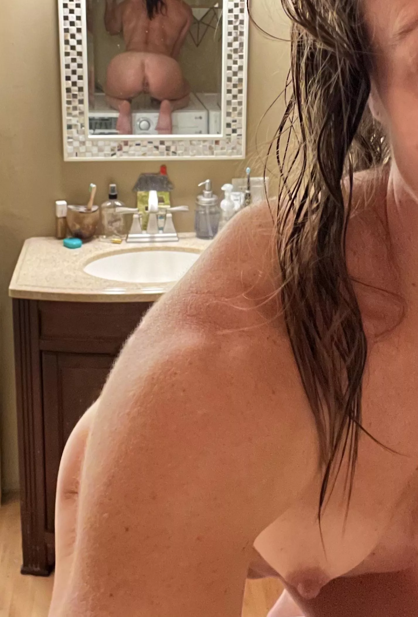 What are you grabbing first, boob or ass?