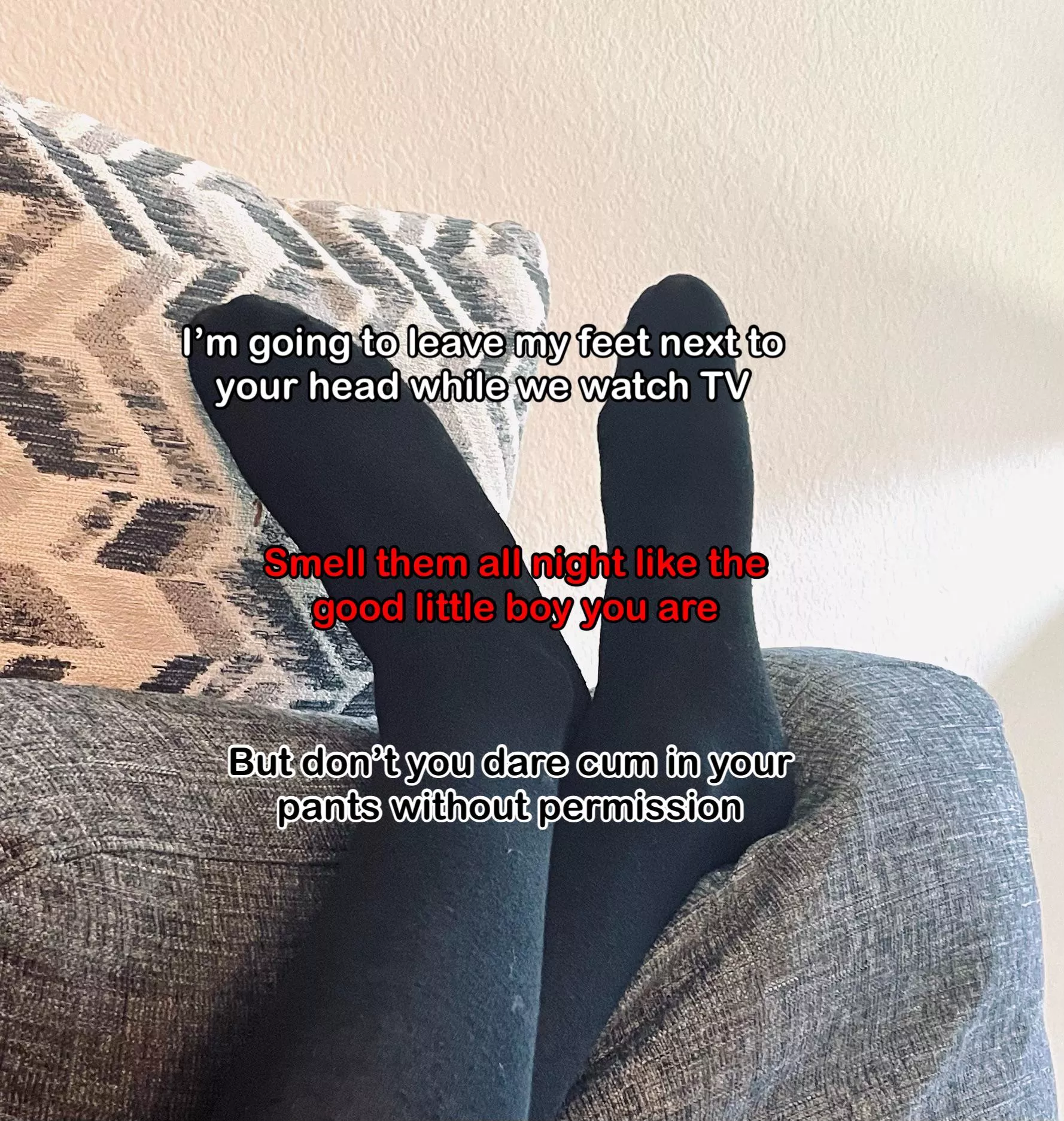 You love the smell so much 