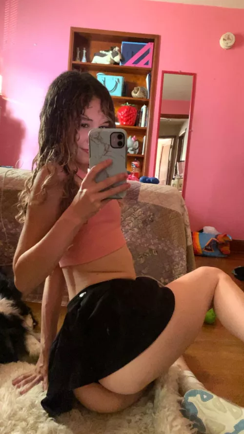 Doggy style in a mini skirt would fix me 🤕