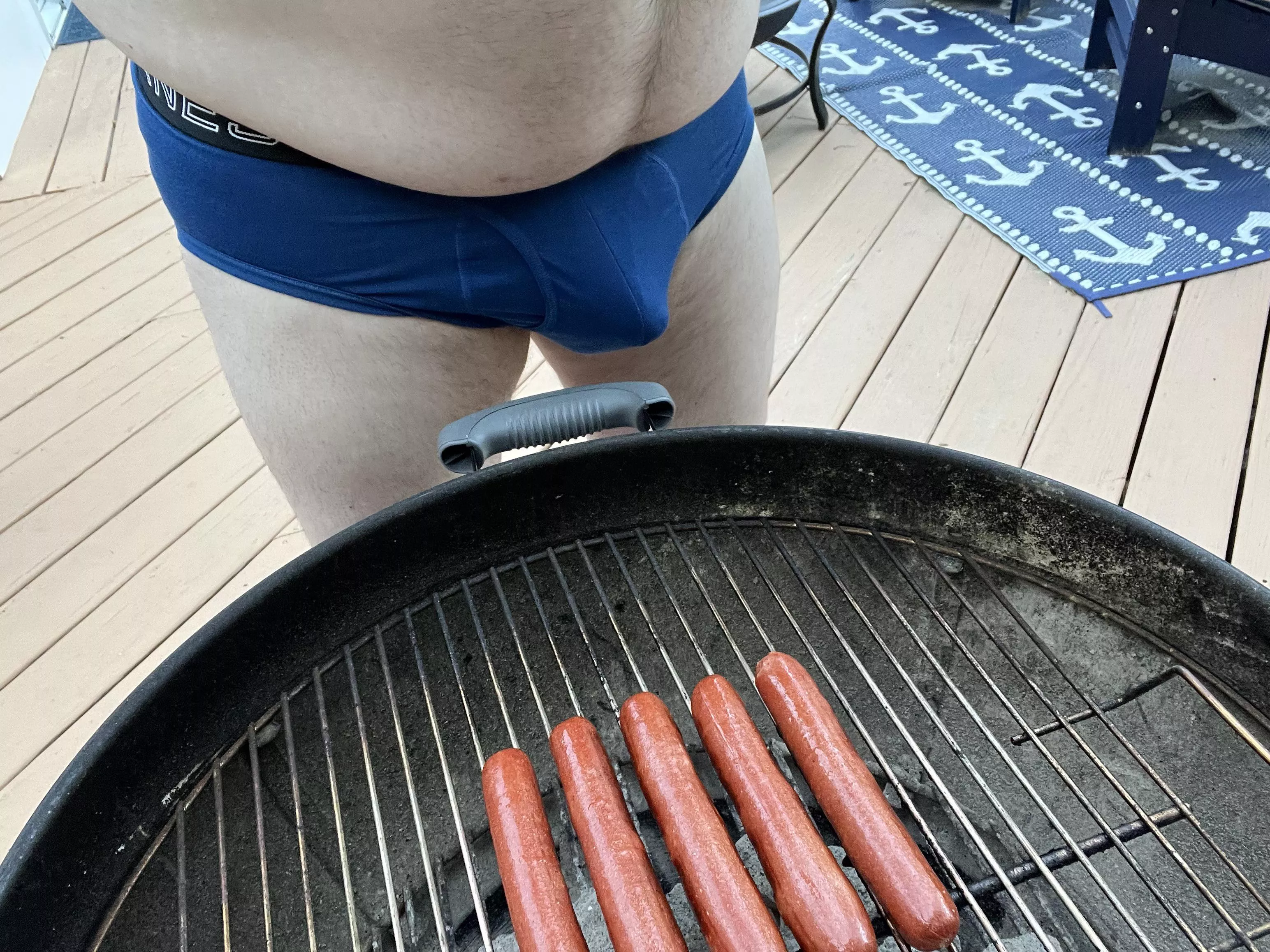 Grilling in a new pair