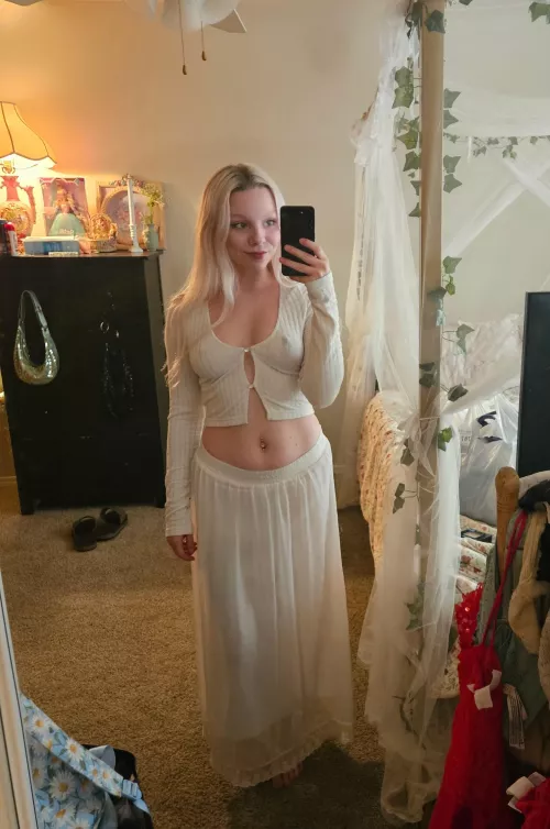 I always get a lot of stares when I wear this top 