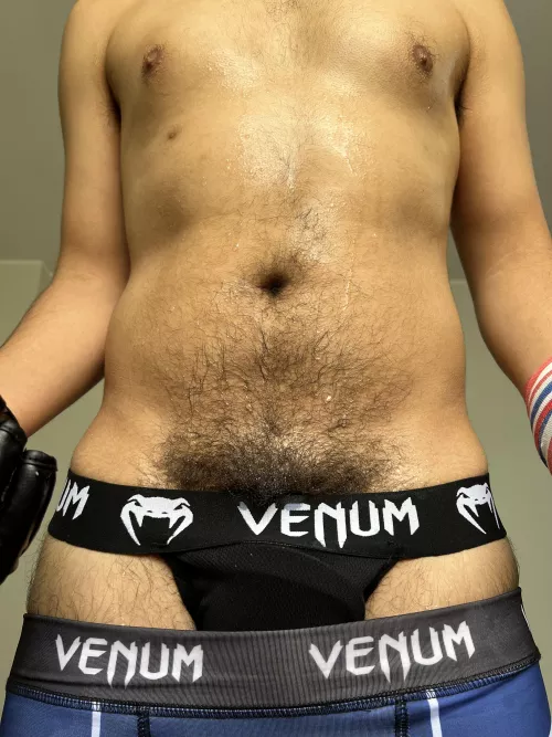 I never trim or shave, 'cause I love lookin' like a real hairy dude