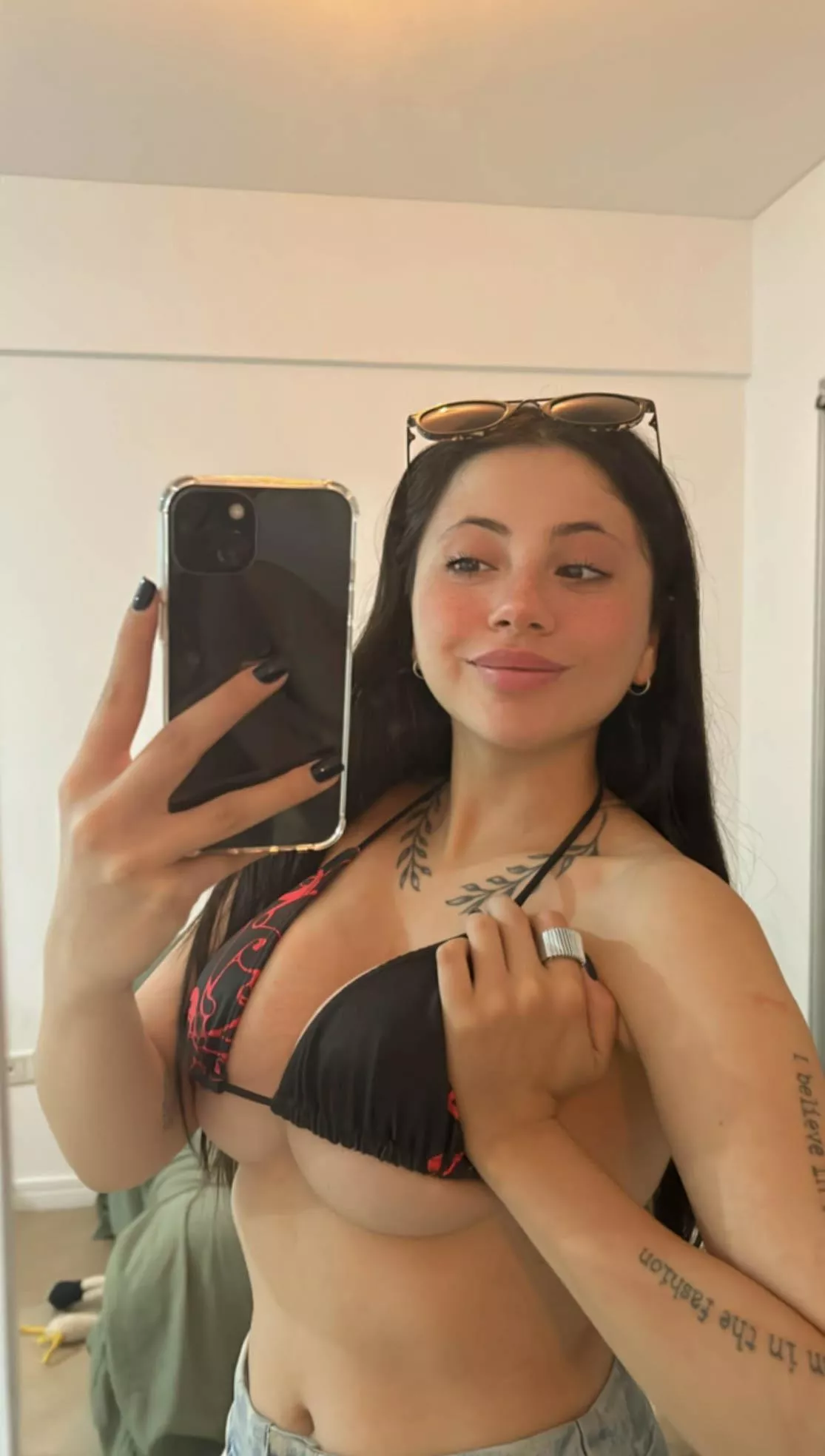 I wonder if I look good in my bikini