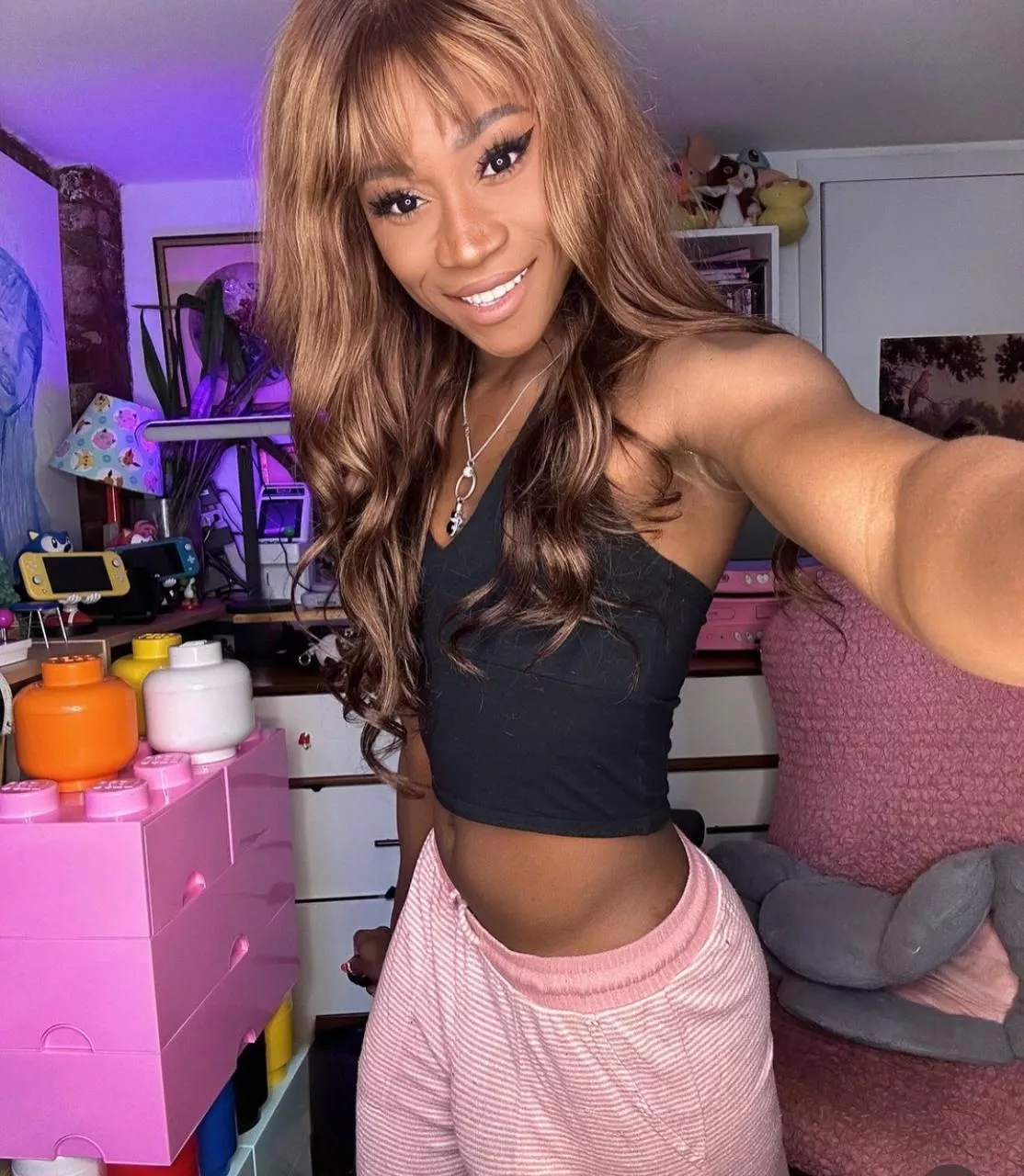 Just letting it all hang out.