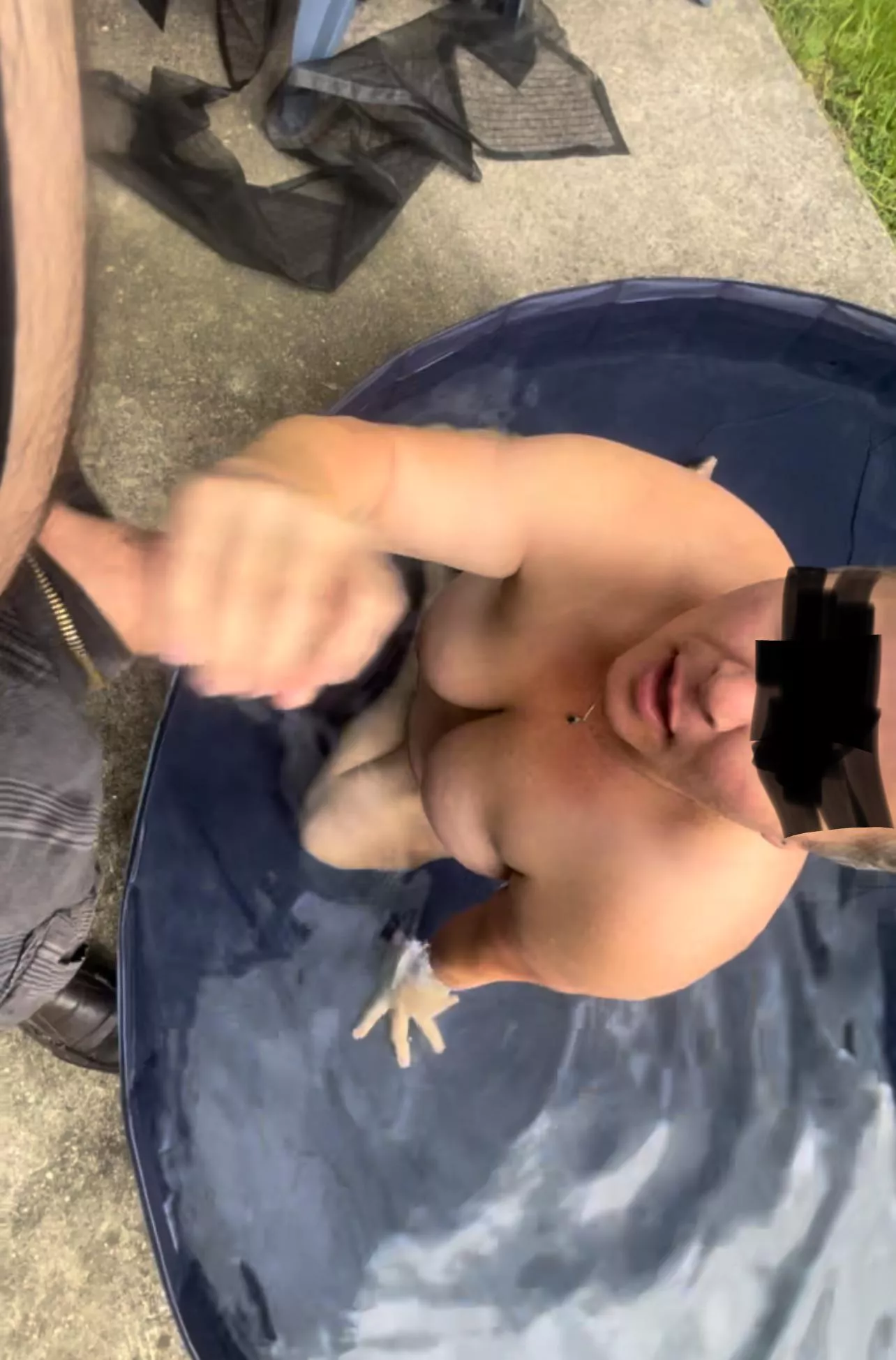 Seeing how many loads he will shoot.