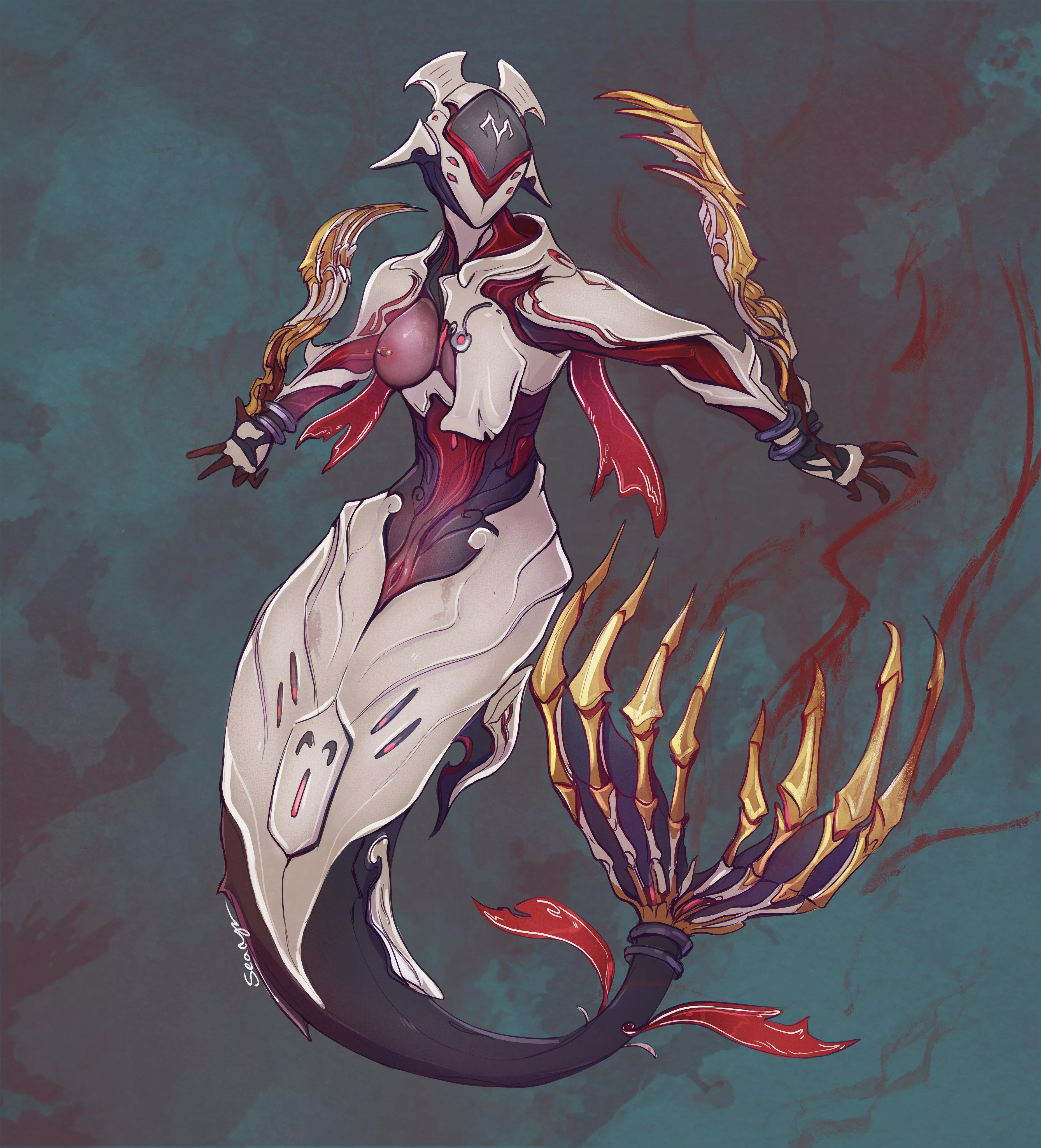 Spicy and spiky Garuda fish (Searyn)