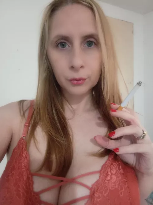 The process of smoking excites me