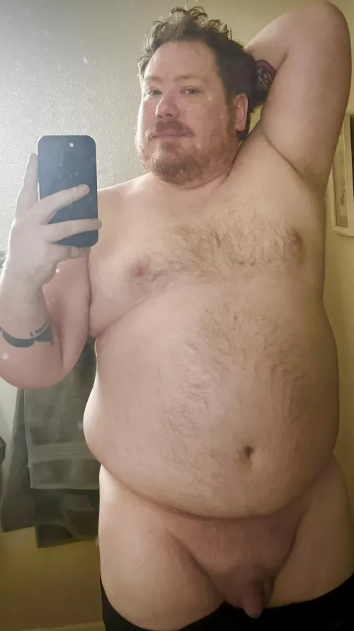 Wanna wake up next to a chubby ginger nerd with bed head